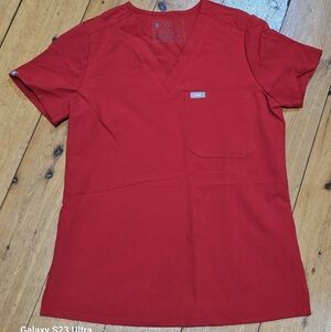 Figs Catarina V-Neck Scrub Top